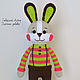 Bunny Rami-toy, crocheted. Stuffed Toys. Zzabava. My Livemaster. Фото №4