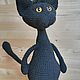Кот вязаный крючком. Амигуруми куклы и игрушки. Фарвазетдинова Ольга OlgaCrochetToys. Ярмарка Мастеров.  Фото №5