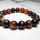 Bracelet with sardonyx 'The warmth of the earth'. Bead bracelet. Beautiful gifts for the good people (Alura-lights). Online shopping on My Livemaster.  Фото №2