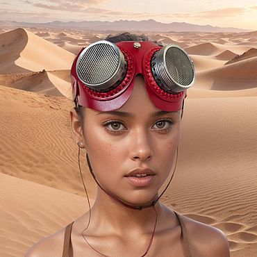 Mad Max киберпанк очки, красный кожа. . Аксессуары ручной работы - Ярмарка Мастеров Аксессуары ручной работы. Ярмарка Мастеров - ручная работа Mad Max киберпанк очки, красный кожа. Handmade.