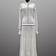 Crochet dress Emma. Ivory handmade maxi wedding or evening dress, Dresses, Odessa,  Фото №1