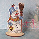 Toys: Snowmen, collection. Snowmen. FavoriteStitch. Online shopping on My Livemaster.  Фото №2