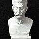 Бюст из гипса Сталин (белый), Скульптуры, Санкт-Петербург,  Фото №1