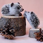 Куклы и игрушки handmade. Livemaster - original item Felt toy: a hedgehog made of wool. Handmade.