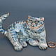 Cheshire Cat. Porcelain figurine, Figurines, Moscow,  Фото №1