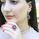 Jewelry set with coral made of 925 SER0009 silver, Jewelry Sets, Yerevan,  Фото №1