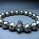 Bracelet pyrite ' lion King'. Bead bracelet. Beautiful gifts for the good people (Alura-lights). My Livemaster. Фото №4