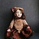 Тедди Долл Мишечка I. Тедди Долл. Люлюкины куклы (lyulyukindolls). Ярмарка Мастеров.  Фото №7