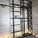 Прихожая в стиле Лофт из дуба. Гардеробы. Мастерская Loft EvolutiON. Ярмарка Мастеров.  Фото №5