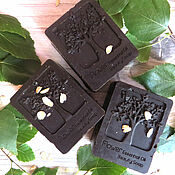 Косметика ручной работы handmade. Livemaster - original item TAR-OAT craft soap antiseptic. Silk peeling soap.. Handmade.