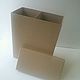 Order High box for glasses made of micro-corrugated cardboard. Lada Enikeeva, packaging. Livemaster. . Gift wrap Фото №3