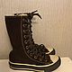 Винтаж: Винтаж: Детские Converse для бусинки. Обувь винтажная. Retro in metro. Интернет-магазин Ярмарка Мастеров.  Фото №2