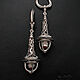 Заказать  Серьги-продевки: МАЯК. Subbotina-jeweler. Ярмарка Мастеров. . Серьги классические Фото №3