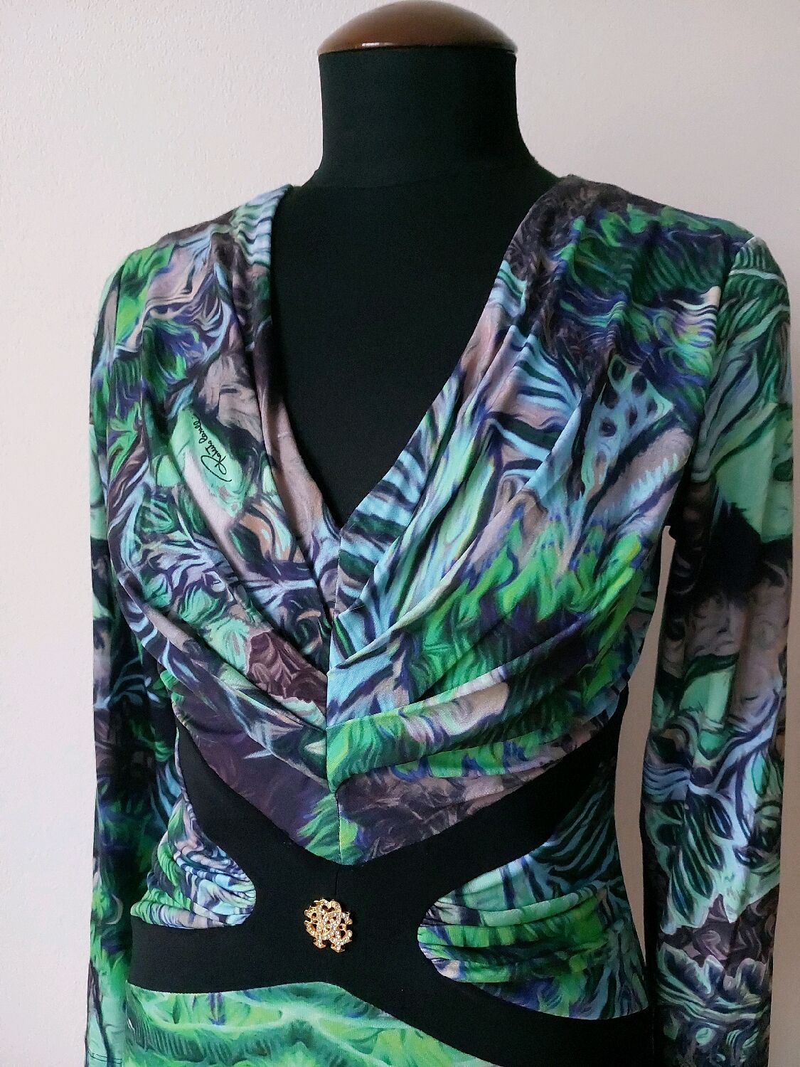 Винтаж: Люкс Roberto Cavalli платье купить в интернет-магазине Ярмарка ...