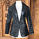 Summer jacket / jacket made of crocodile ARES. Suit Jackets. Exotic Workshop Python Fashion. Online shopping on My Livemaster.  Фото №2