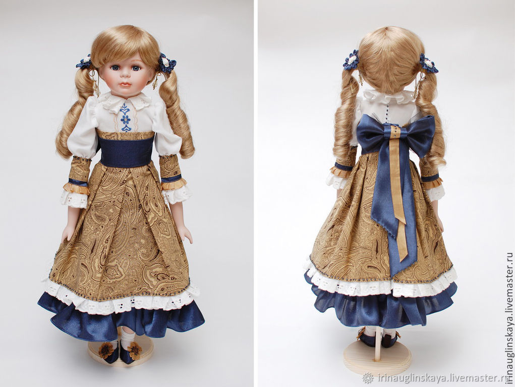Изготовления нового тела для фарфоровой куклы, переделка куклы