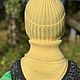 Инструкция по вязанию манишки. Комплект из шапки и шарфа. Marina-mazaeva. Интернет-магазин Ярмарка Мастеров.  Фото №2