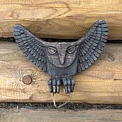 Для дома и интерьера handmade. Livemaster - original item Carved owl made of wood. Handmade.
