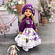Clothes for Paola Reina dolls. Set with roses Lilac fairy tale. Clothes for dolls. DeSouris (desouris). My Livemaster. Фото №5