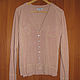 Vintage clothing: Knitted two piece pink sweater with top, Vintage blouses, Moscow,  Фото №1