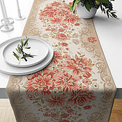Для дома и интерьера handmade. Livemaster - original item Elizabeth tablecloth track (printed). Handmade.