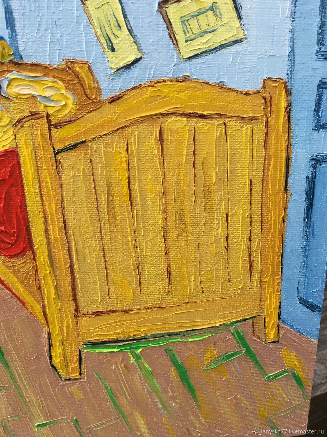 Картина ван гога кровать