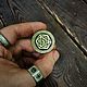 Латунная монета «D20» — двуликий жетон для решений в стиле D&D!. Настольные игры. Elk Сraft. Ярмарка Мастеров.  Фото №4