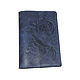 Order Passport covers, leather, blue. Natalia Kalinovskaya. Livemaster. . Passport cover Фото №3