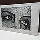 Заказать Взгляд String art. String art Ирины Мухиной. Ярмарка Мастеров. . Стринг-арт Фото №3