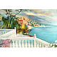 Oil painting sea ' Morning in Saint-Tropez', Pictures, Belorechensk,  Фото №1