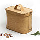 Wooden cat 'Bread'. Box for storage. The bins. SiberianBirchBark (lukoshko70). My Livemaster. Фото №4