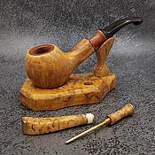Сувениры и подарки handmade. Livemaster - original item Smoking pipe 5-02. Handmade.