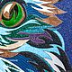  Радужный Кот. картина на стекле кошка кот синий. Витражи. Стеклянное Дерево. Ярмарка Мастеров.  Фото №4