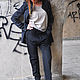 Оригинальные черные брюки - PA0726CT. Брюки. EUG FASHION. Ярмарка Мастеров.  Фото №5