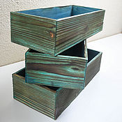 Для дома и интерьера handmade. Livemaster - original item Wooden storage boxes. Handmade.
