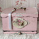 The bread bin shabby chic with a sliding Board for cutting (2) 'Rosanky', The bins, ,  Фото №1