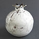 A vase in the loft style 'White garnet'. Vases. Owlclay. My Livemaster. Фото №5