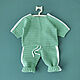 Gift to a newborn: a knitted suit for a newborn. Gift for newborn. babyshop. Online shopping on My Livemaster.  Фото №2