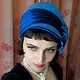 Isadora;шляпка в стиле ретро. Шляпы. Vintage-cafe. Интернет-магазин Ярмарка Мастеров.  Фото №2
