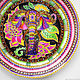 'Indian elephant ' decorative plate hand painted. Plates. Art by Tanya Shest. My Livemaster. Фото №5
