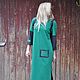 Dress 'Green design mood'. Dresses. Olga Lado. My Livemaster. Фото №5