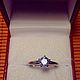 Помолвочное кольцо с природным сапфиром без обработки. Кольца. OLVIKSOL JEWELRY STORE. Ярмарка Мастеров.  Фото №6