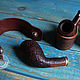 Order stand: Leather stand for Smoking pipe. VOLGA-VOLGA. Livemaster. . Stand Фото №3