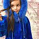 Children's Mouton fur coat 'Vasilisa'. Childrens outerwears. Kids fur coat. Online shopping on My Livemaster.  Фото №2