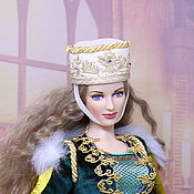 Кукла в белорусском костюме.42см