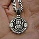 Order The image of the two-stringed Nicholas the Wonderworker and the virgin. kot-bayun. Livemaster. . Pendants Фото №3
