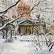 The picture Under the snow blanket to buy or order in St. Petersburg. The Artist Vsevolod Chistyakov
