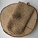 Washcloth - mitten made of jute fiber 'Jute'. Washcloths. Mochalka.. Online shopping on My Livemaster.  Фото №2