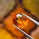 Hessonite гранат 2+ ct. Кабошоны. Звездопад (только натуральные камни). Ярмарка Мастеров.  Фото №4