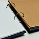 Sketchbook wood cover 22x22sm "Twigs". Notebooks. EVAG. Online shopping on My Livemaster.  Фото №2